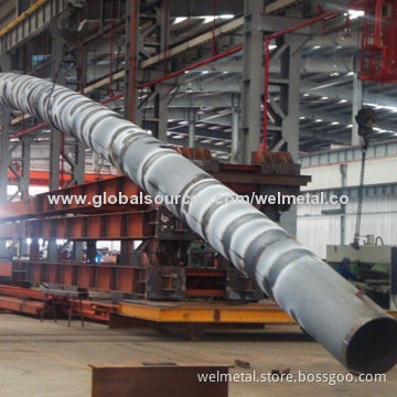 Prefabricated structural steel pipe column